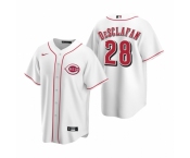 Men's Nike Cincinnati Reds #28 Anthony DeSclafani White Home Stitched Baseball Jersey