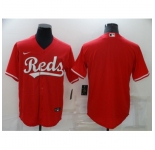Men's Nike Cincinnati Reds Blank Red Home Stitched Baseball Jersey