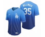 Los Angeles Dodgers #35 Cody Bellinger Royal Fade Nike Jersey