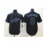 Los Angeles Dodgers #8 Kobe Bryant Black Shadow 2020 Cool Base jersey2