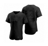 Men #23 Kirk Gibson Los Angeles Dodgers Black Awards Collection NL MVP Jersey