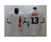 Men's Los Angeles Dodgers #13 Max Muncy Nike White 2021 All-Star Game Replica Jersey