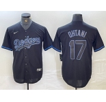 Men's Los Angeles Dodgers #17 Joe Kelly Lights Out Black Fashion Stitched Cool Base Nike Jersey