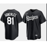 Men's Los Angeles Dodgers #22 Bad Bunny White Black 2022 Celebrity Softball Game Cool Base Jersey