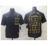 Men's Los Angeles Dodgers 2K16 I Feel Like Kobe Mamba Day Kobe Bryant Black Jersey
