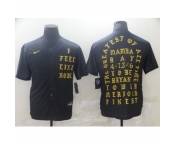 Men's Los Angeles Dodgers 2K16 I Feel Like Kobe Mamba Day Kobe Bryant Black Jersey