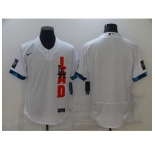 Men's Los Angeles Dodgers Blank Nike White 2021 All-Star Replica Jersey