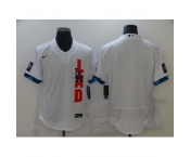 Men's Los Angeles Dodgers Blank Nike White 2021 All-Star Replica Jersey