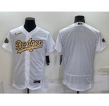 Men's Los Angeles Dodgers Blank White 2022 All Star Stitched Flex Base Nike Jersey