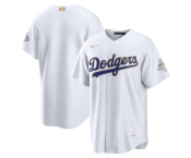 Men's Los Angeles Dodgers Nike White 2026 Gold Collection Stadium Jersey