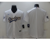 Men's Nike Los Angeles Dodgers Blank White Game Champions Authentic Jersey