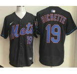 Men's New York Mets #19 Bo Bichette Black Limited Jersey