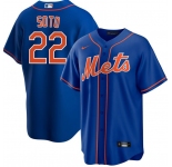 Men's New York Mets #22 Juan Soto Royal 2024 Cool Base Limited Stitched Baseball Jersey