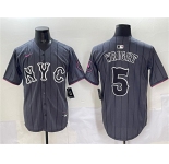 Men's New York Mets #5 David Wright Navy City Connect Stitched Baseball Jersey