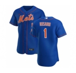 Men's Nike New York Mets #1 Amed Rosario Royal Alternate 2020 Authentic Player Baseball Jersey
