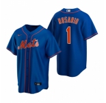 Men's Nike New York Mets #1 Amed Rosario Royal Alternate Stitched Baseball Jersey