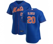 Men's Nike New York Mets #20 Pete Alonso Royal Alternate 2020 Authentic Player Baseball Jersey