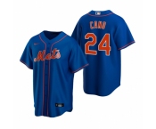 Men's Nike New York Mets #24 Robinson Cano Royal Alternate Stitched Baseball Jersey