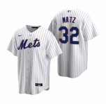 Men's Nike New York Mets #32 Steven Matz White 2020 Home Stitched Baseball Jersey
