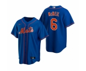 Men's Nike New York Mets #6 Jeff McNeil Royal Alternate Stitched Baseball Jersey