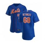Men's Nike New York Mets #68 Dellin Betances Royal Alternate 2020 Authentic Player Baseball Jersey