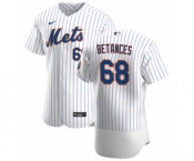 Men's Nike New York Mets #68 Dellin Betances White Home 2020 Authentic Player Baseball Jersey