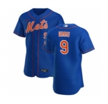 Men's Nike New York Mets #9 Brandon Nimmo Royal Alternate 2020 Authentic Player Baseball Jersey
