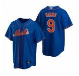 Men's Nike New York Mets #9 Brandon Nimmo Royal Alternate Stitched Baseball Jersey