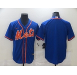 Nike Men's New York Mets Blank Blue Alternate Home Cool Base Baseball Jersey