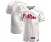 Men's Nike Philadelphia Phillies 2020 White Home Authentic Official Team Baseball Jersey