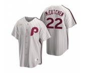 Men's Nike Philadelphia Phillies #22 Andrew McCutchen White Cooperstown Collection Home Stitched Baseball Jersey