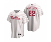 Men's Nike Philadelphia Phillies #22 Andrew McCutchen White Home Stitched Baseball Jersey