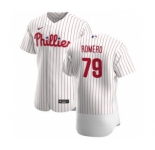 Men's Nike Philadelphia Phillies #79 JoJo Romero White Home 2020 Authentic Player Baseball Jersey