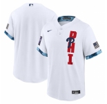 Men's Philadelphia Phillies Blank Nike White 2021 MLB All-Star Game Replica Jersey