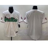 Men's Philadelphia Phillies Blank White Phanatic Limited Stitched Jersey