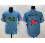 Men's Philadelphia Phillies Light Blue Phanatic Limited Stitched Jersey