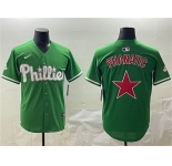 Men's Philadelphia Phillies Phanatic Green Limited Stitched Jersey