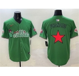 Men's Philadelphia Phillies Phanatic Green Limited Stitched Jerseys