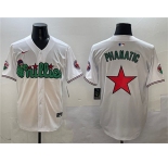 Men's Philadelphia Phillies White Phanatic Limited Stitched Jersey