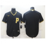 Men's Nike Pittsburgh Pirates Blank Black Jersey