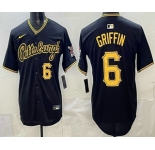 Men's Pittsburgh Pirates #6 Konnor Griffin Black Alternate Limited Jersey