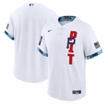 Men's Pittsburgh Pirates Blank Nike White 2021 MLB All-Star Game Replica Jersey