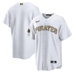 Men's Pittsburgh Pirates Blank White 2022 All-Star Cool Base Stitched Baseball Jersey