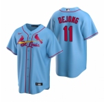 Men's Nike St. Louis Cardinals #11 Paul DeJong Light Blue Alternate Stitched Baseball Jersey