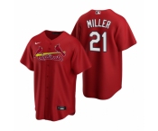 Men's Nike St. Louis Cardinals #21 Andrew Miller Red Alternate Stitched Baseball Jersey