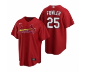 Men's Nike St. Louis Cardinals #25 Dexter Fowler Red Alternate Stitched Baseball Jersey