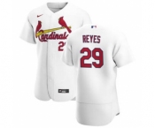Men's Nike St. Louis Cardinals #29 Alex Reyes White Home 2020 Authentic Player Baseball Jersey