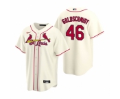 Men's Nike St. Louis Cardinals #46 Paul Goldschmidt Cream Alternate Stitched Baseball Jersey