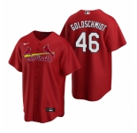 Men's Nike St. Louis Cardinals #46 Paul Goldschmidt Red Alternate Stitched Baseball Jersey