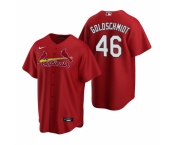 Men's Nike St. Louis Cardinals #46 Paul Goldschmidt Red Alternate Stitched Baseball Jersey